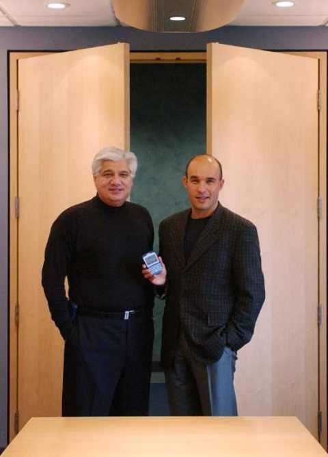 Jim Balsillie with his friend